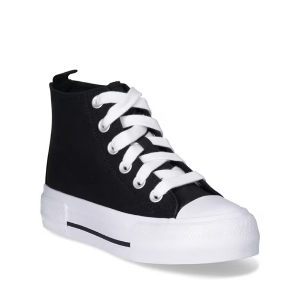 Wonder Nation Little Girls and Big Girls Platform High Top Sneakers, Sizes 6 NWT
